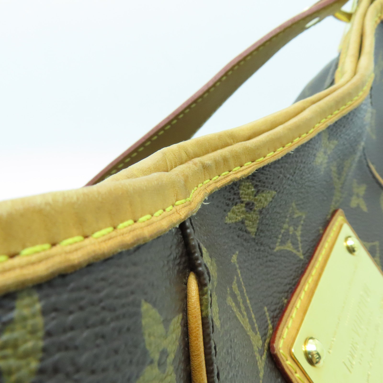 LOUIS VUITTON Monogram Galliera PM金扣手挽袋/肩背袋啡色