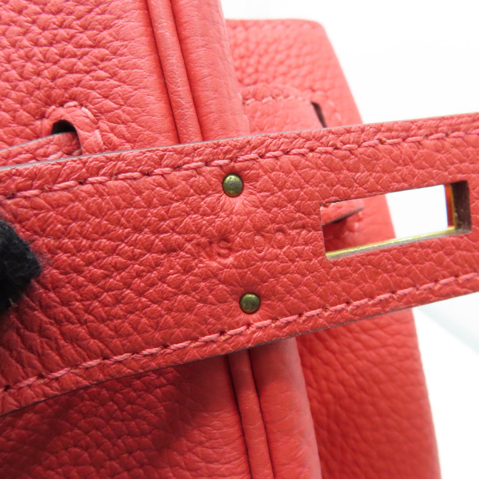 HERMES Togo皮革Kelly 40金扣Rose Jaipur粉红色
