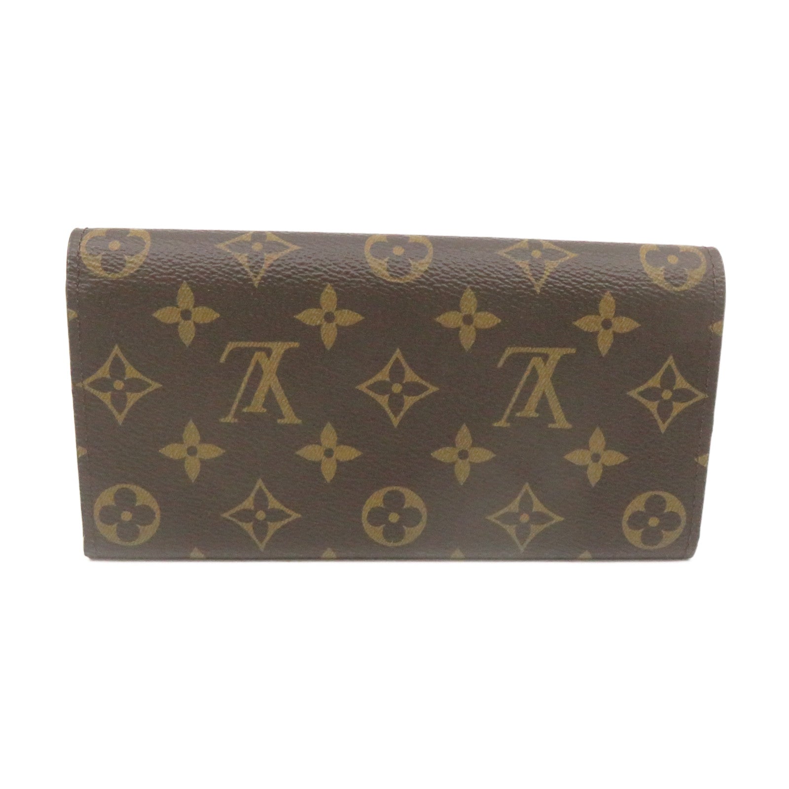 LOUIS VUITTON Monogram Emilie Long wallet长钱包啡色
