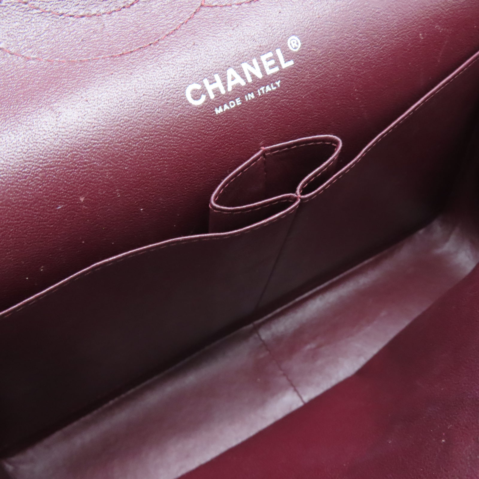 CHANEL 菱格Caviar皮革銀扣鏈帶肩背袋黑色