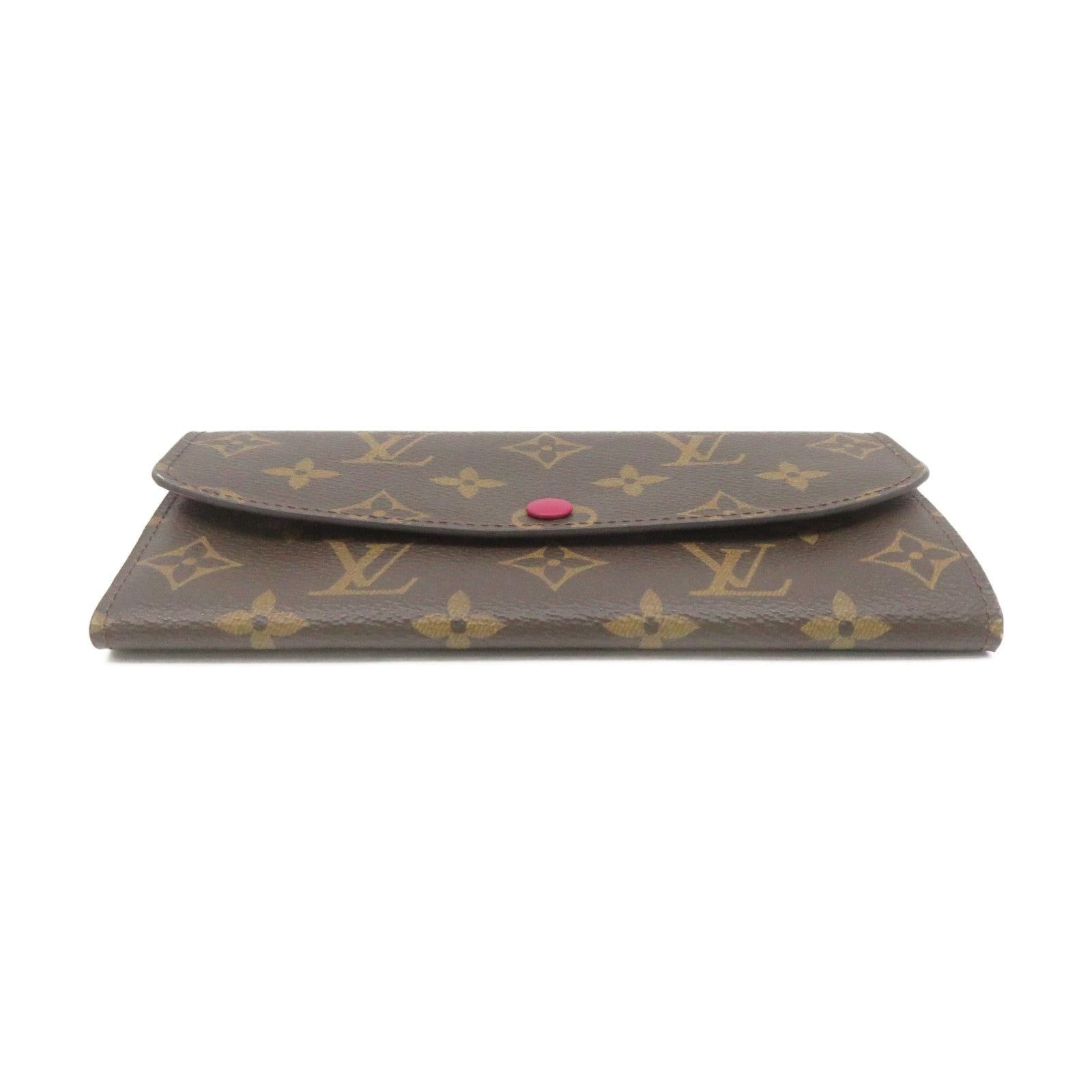 LOUIS VUITTON Monogram Emilie Long wallet长钱包啡色