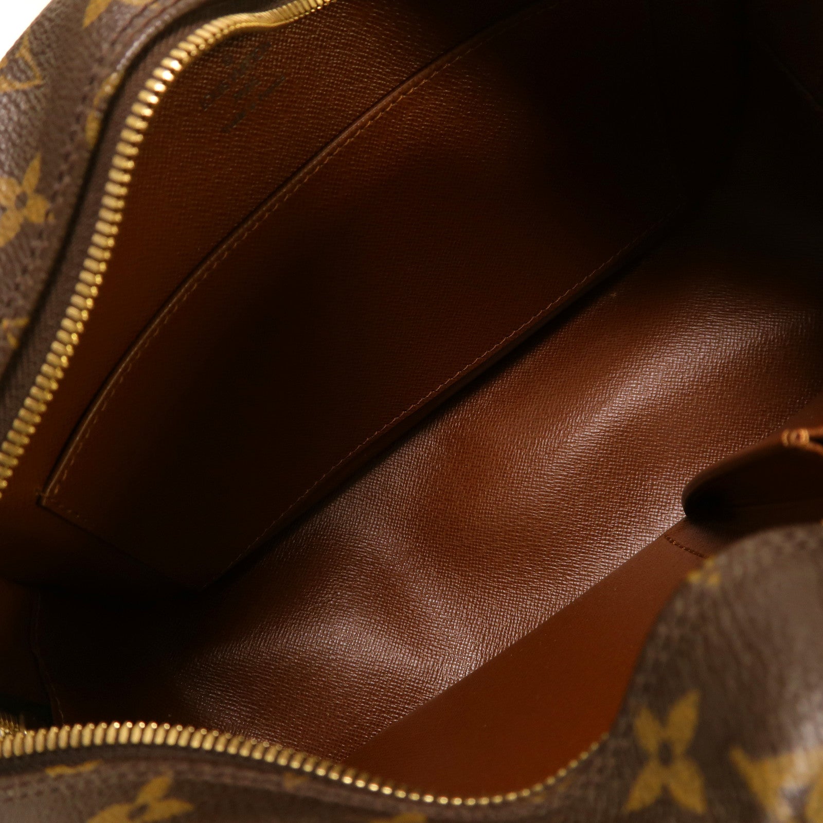 LOUIS VUITTON Monogram Cite MM金扣肩背袋啡色