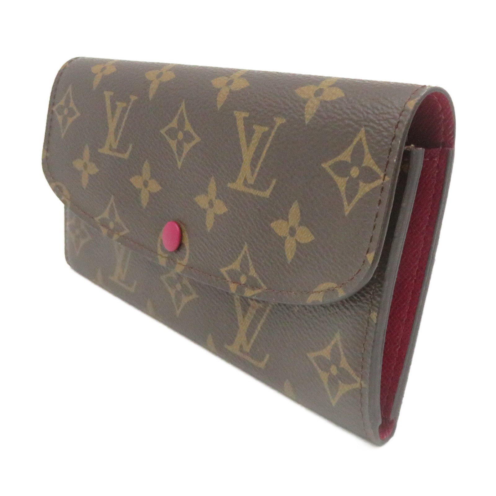 LOUIS VUITTON Monogram Emilie Long wallet长钱包啡色
