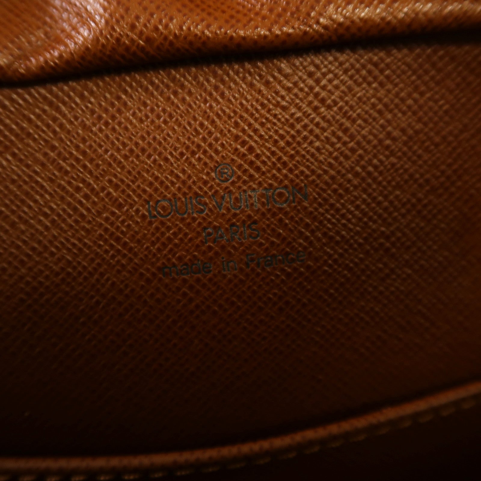 LOUIS VUITTON Monogram Cite MM金扣肩背袋啡色