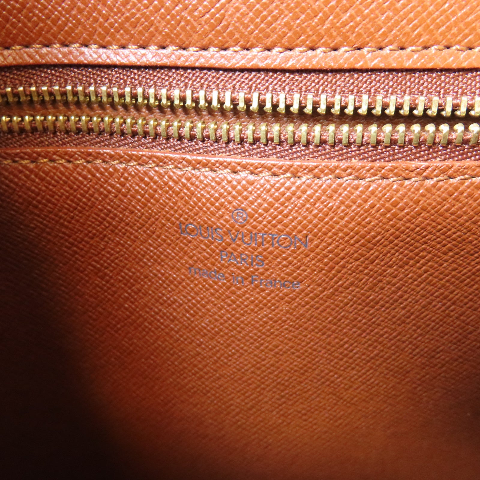 LOUIS VUITTON Monogram Saint Cloud金扣肩背袋啡色