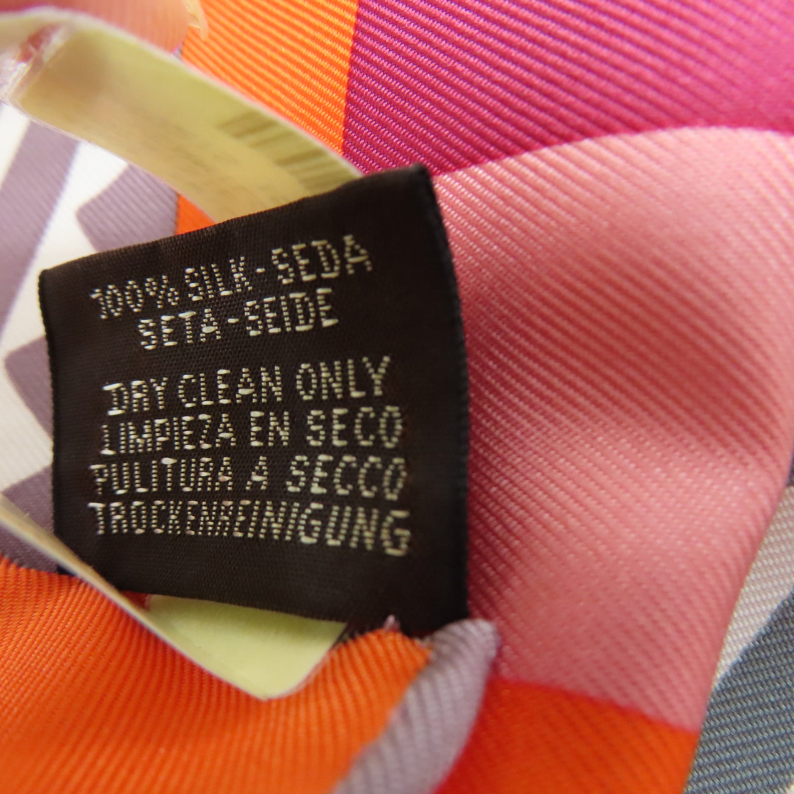 HERMES 丝质Scarf 90x90丝巾橙色
