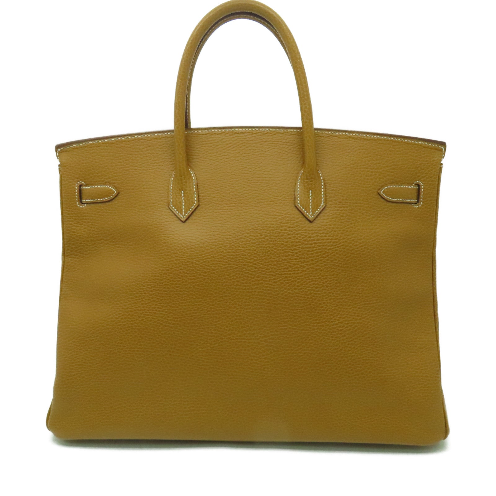 HERMES Ardennes皮革Birkin 40金扣手挽袋啡色