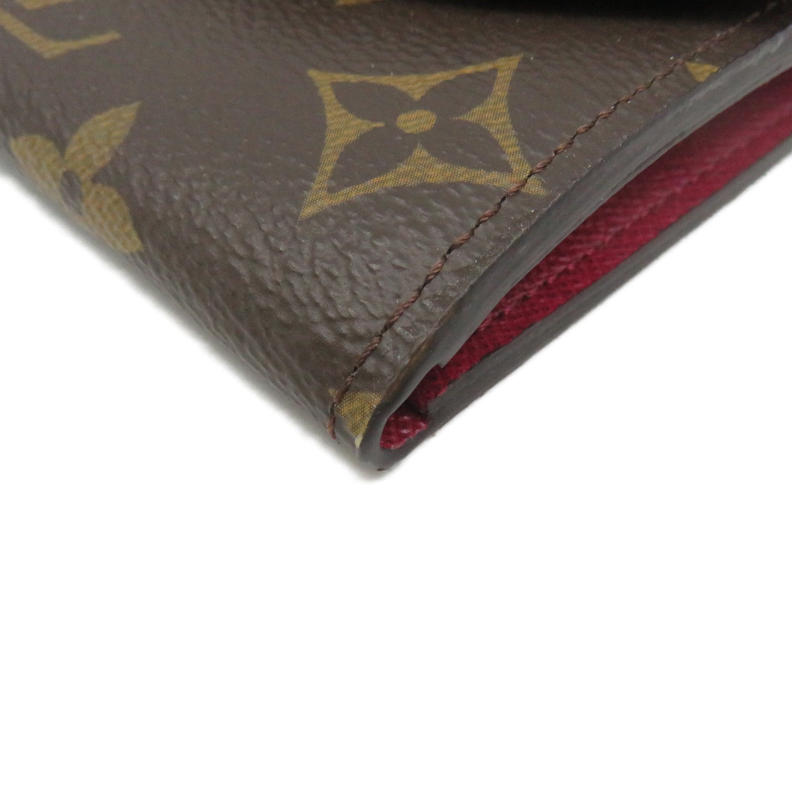 LOUIS VUITTON Monogram Emilie Long wallet长钱包啡色