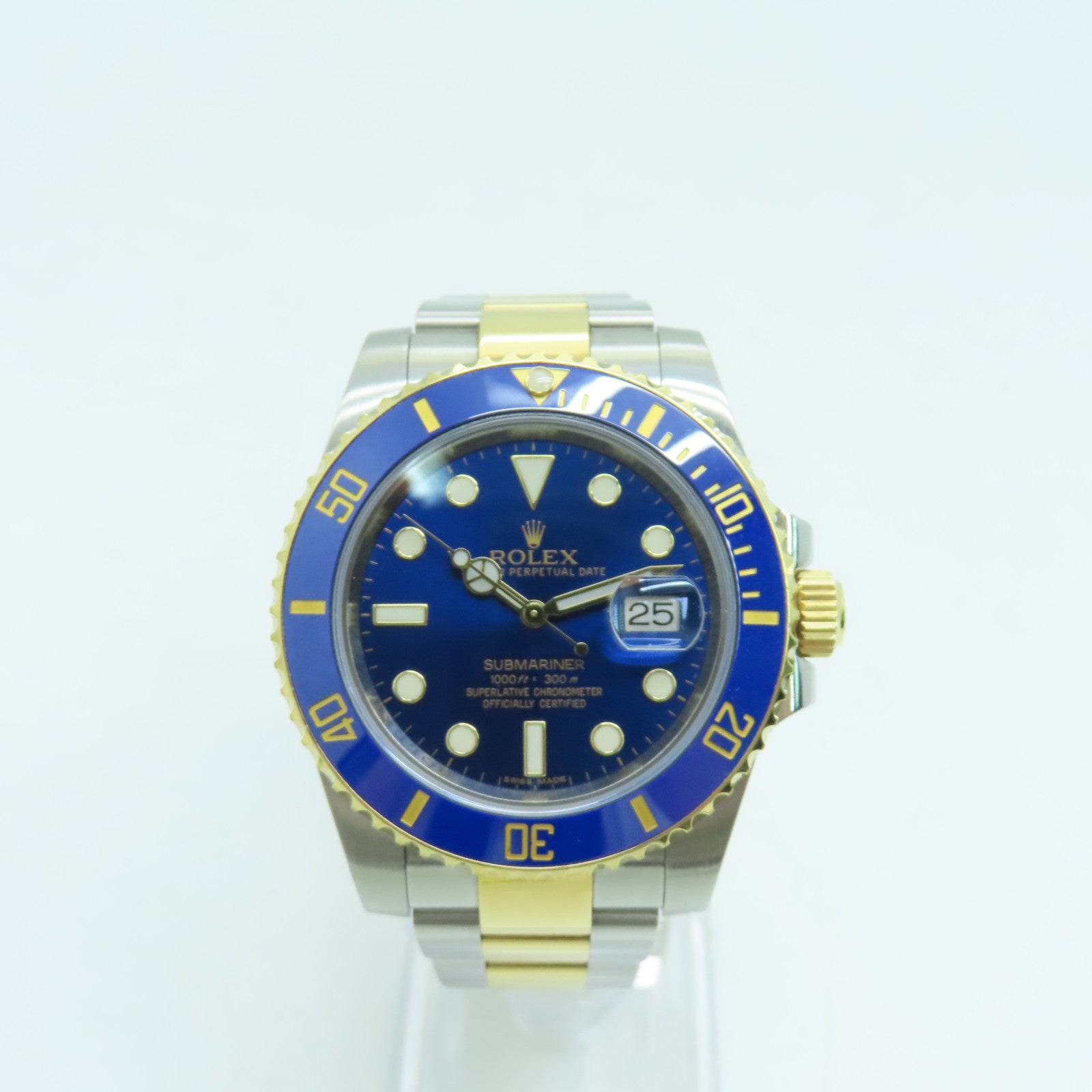 ROLEX Submarinar Date 白金/18K不锈钢手表自动机芯盖色