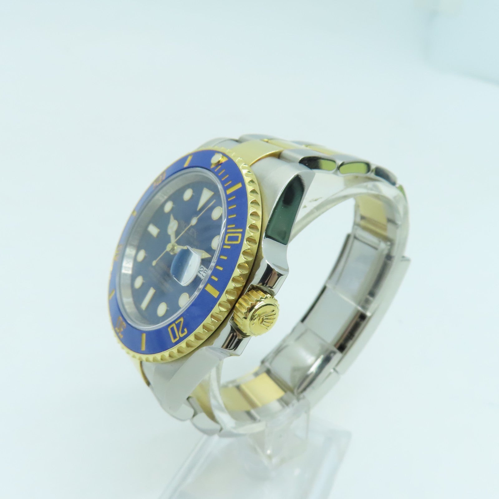 ROLEX Submarinar Date 白金/18K不锈钢手表自动机芯盖色