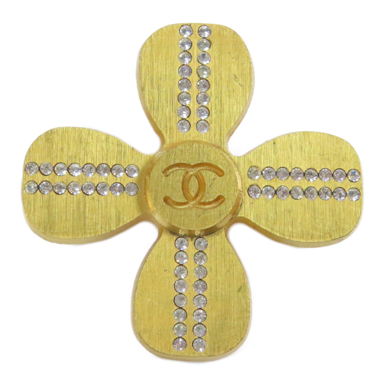 CHANEL 金屬Brooch胸針金色