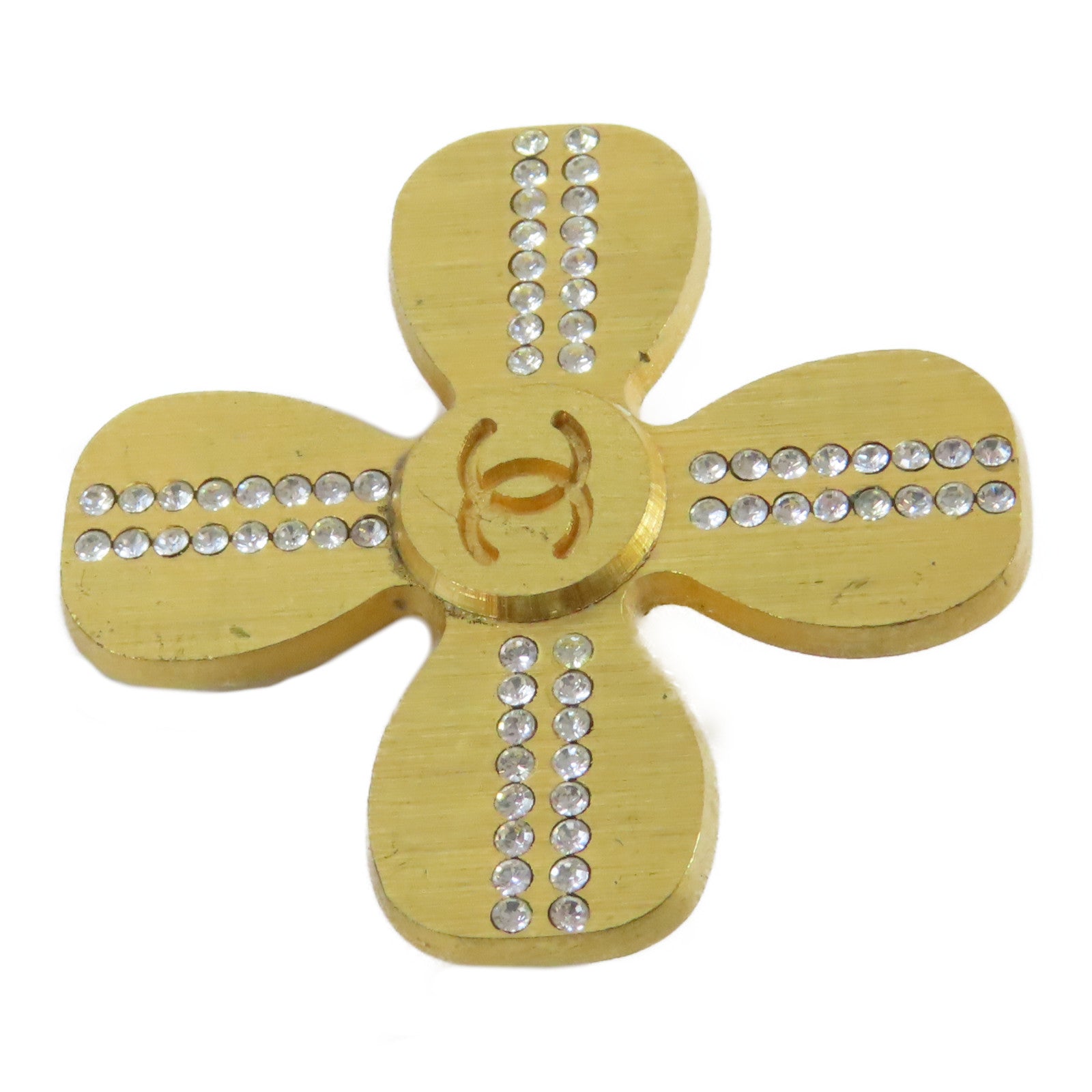 CHANEL 金屬Brooch胸針金色
