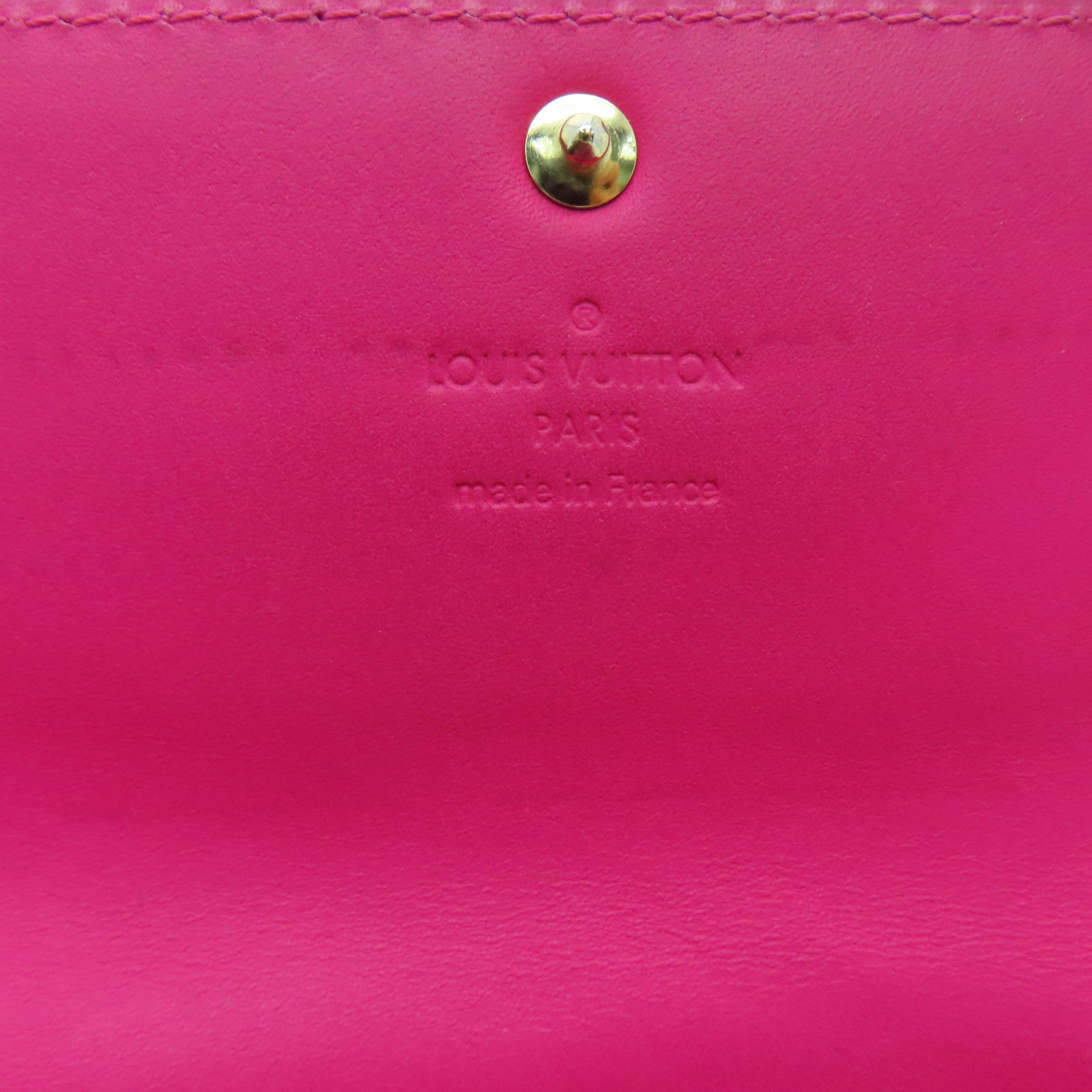 LOUIS VUITTON 【激減優惠】Venis Long Wallet金扣長錢包紅色