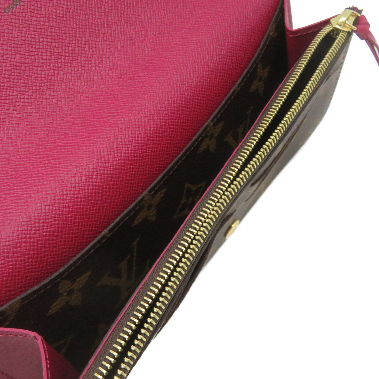 LOUIS VUITTON Monogram Emilie Long wallet长钱包啡色