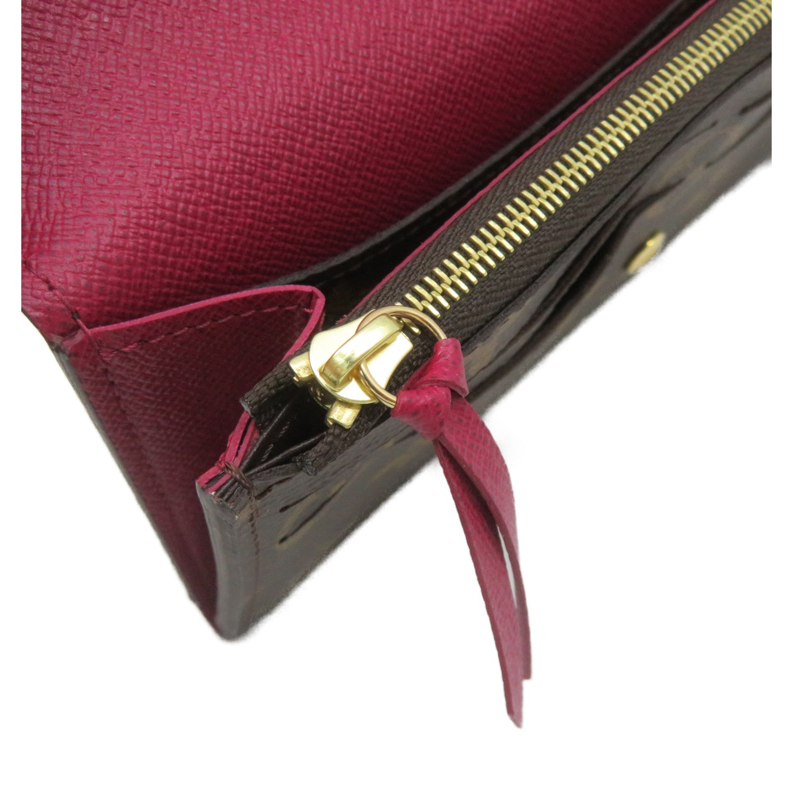 LOUIS VUITTON Monogram Emilie Long wallet长钱包啡色