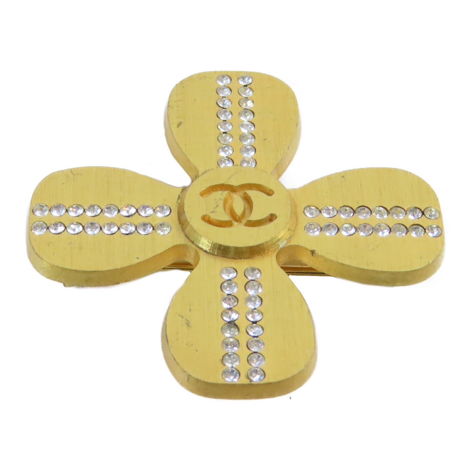 CHANEL 金屬Brooch胸針金色