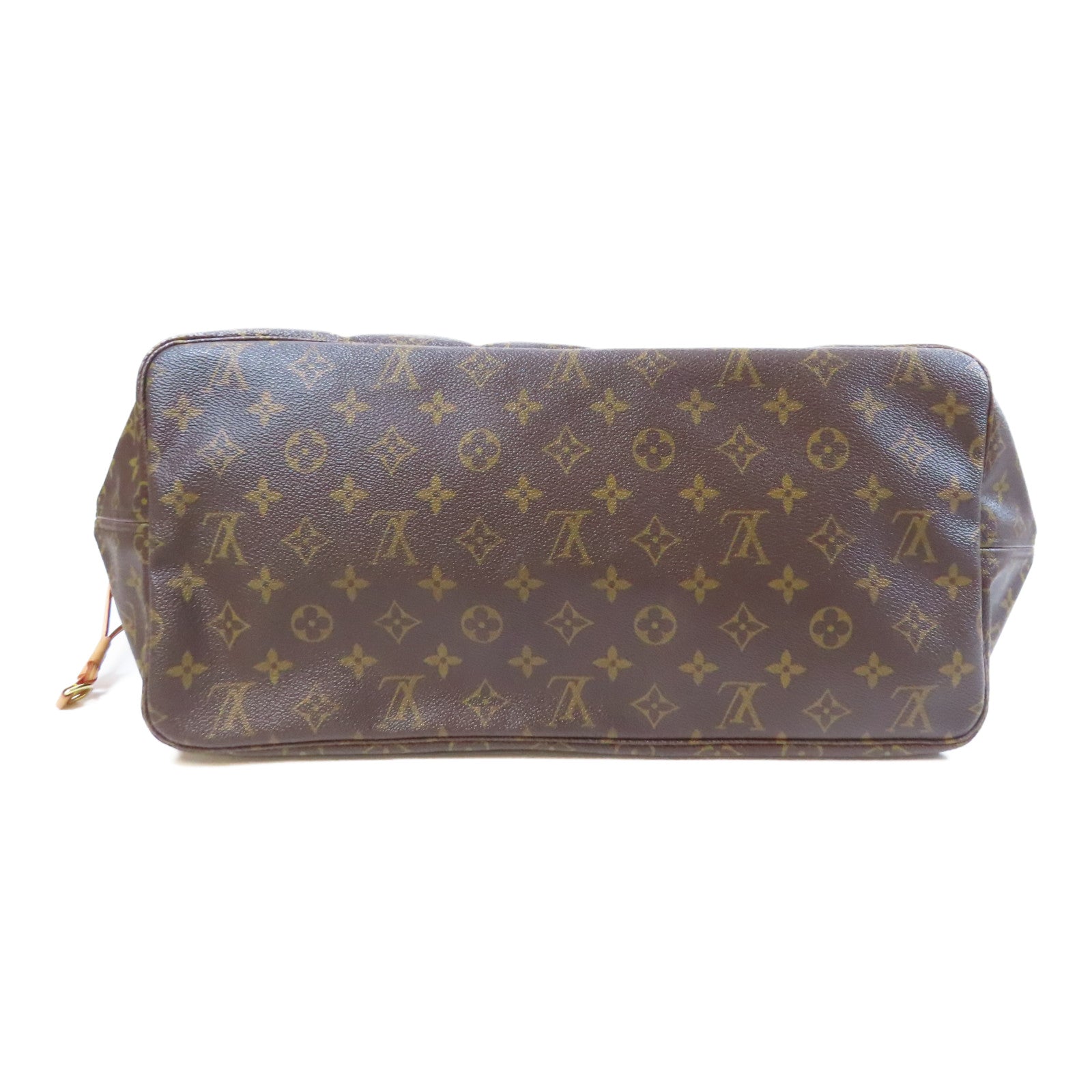 LOUIS VUITTON Monogram Neverfull GM金扣肩背袋啡色
