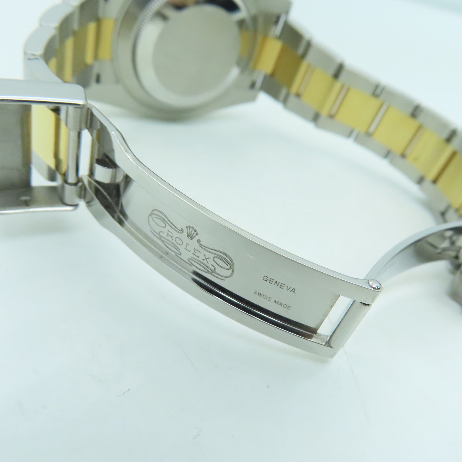ROLEX Submarinar Date 白金/18K不锈钢手表自动机芯盖色