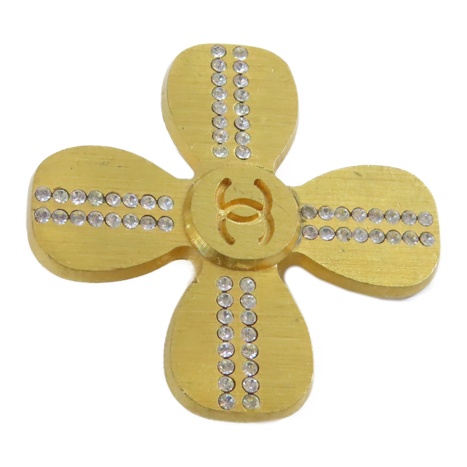 CHANEL 金屬Brooch胸針金色