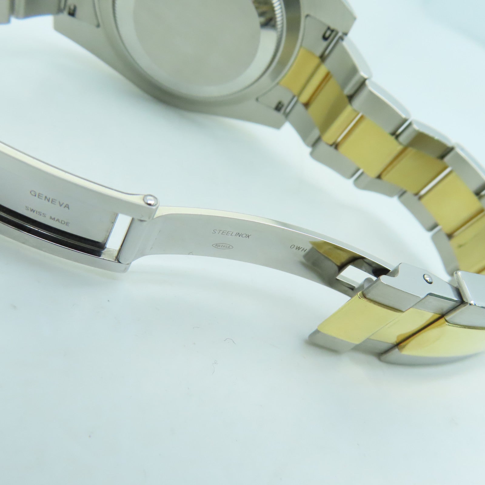 ROLEX Submarinar Date 白金/18K不锈钢手表自动机芯盖色