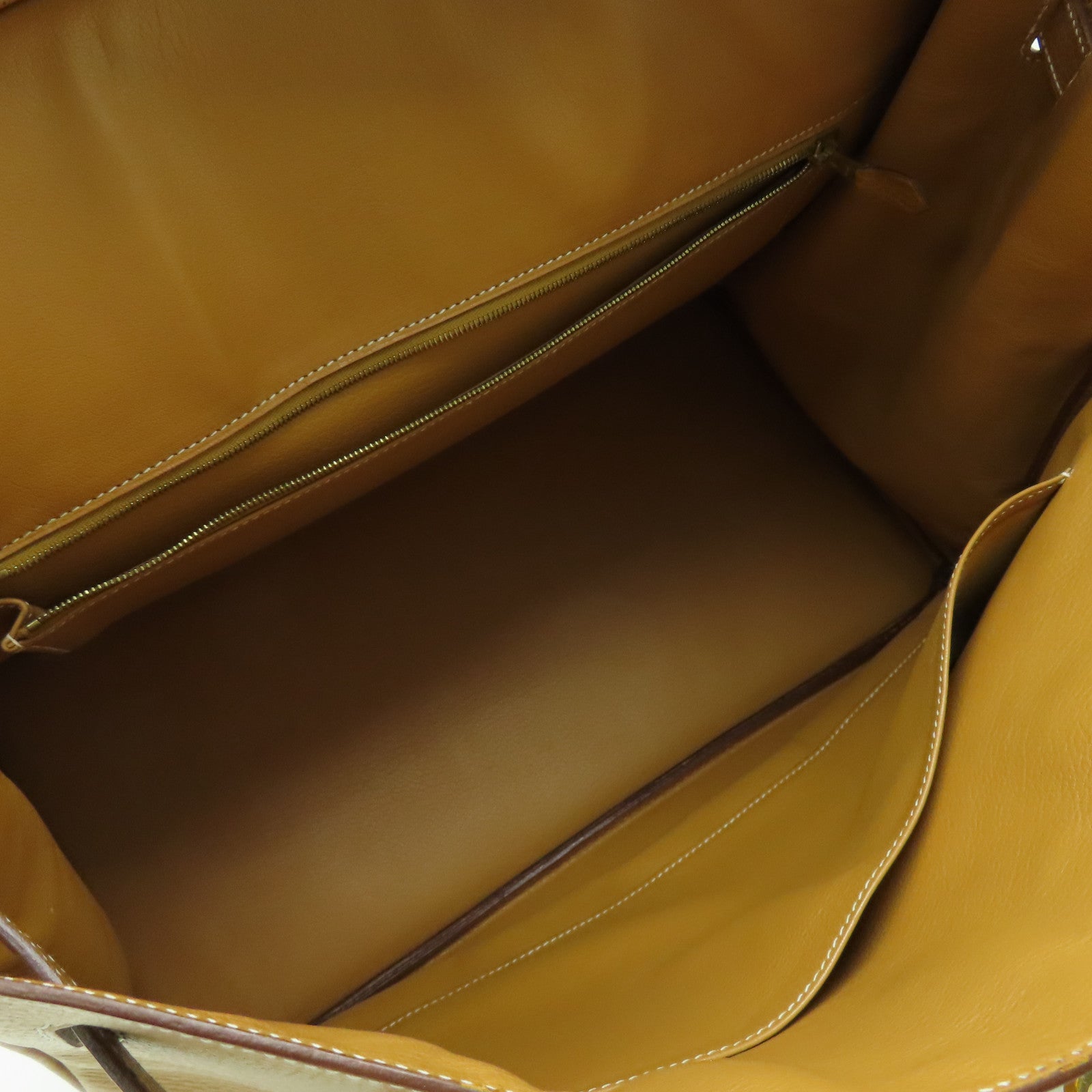 HERMES Ardennes皮革Birkin 40金扣手挽袋啡色