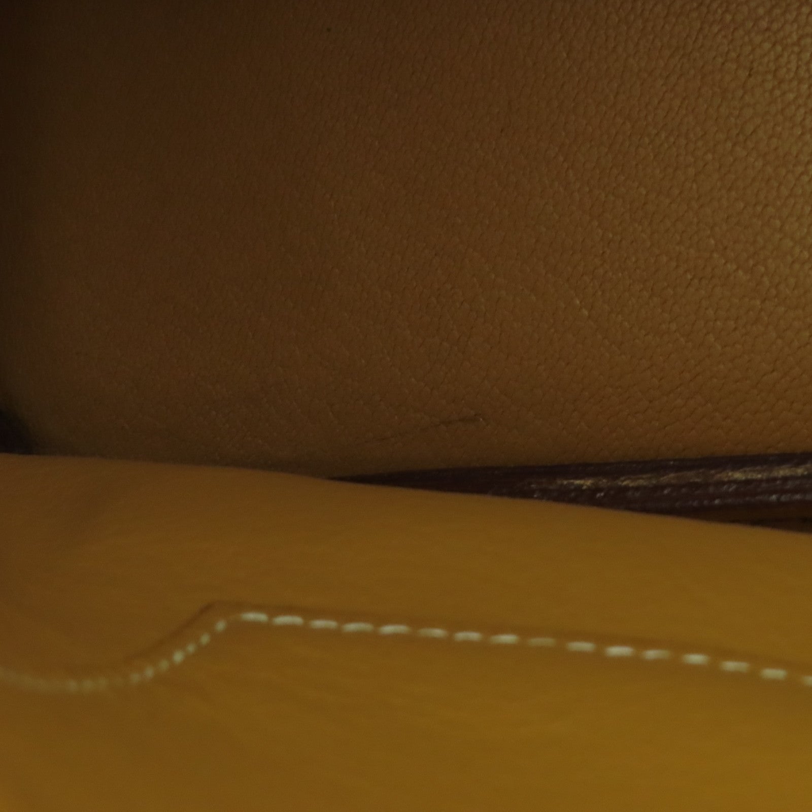 HERMES Ardennes皮革Birkin 40金扣手挽袋啡色
