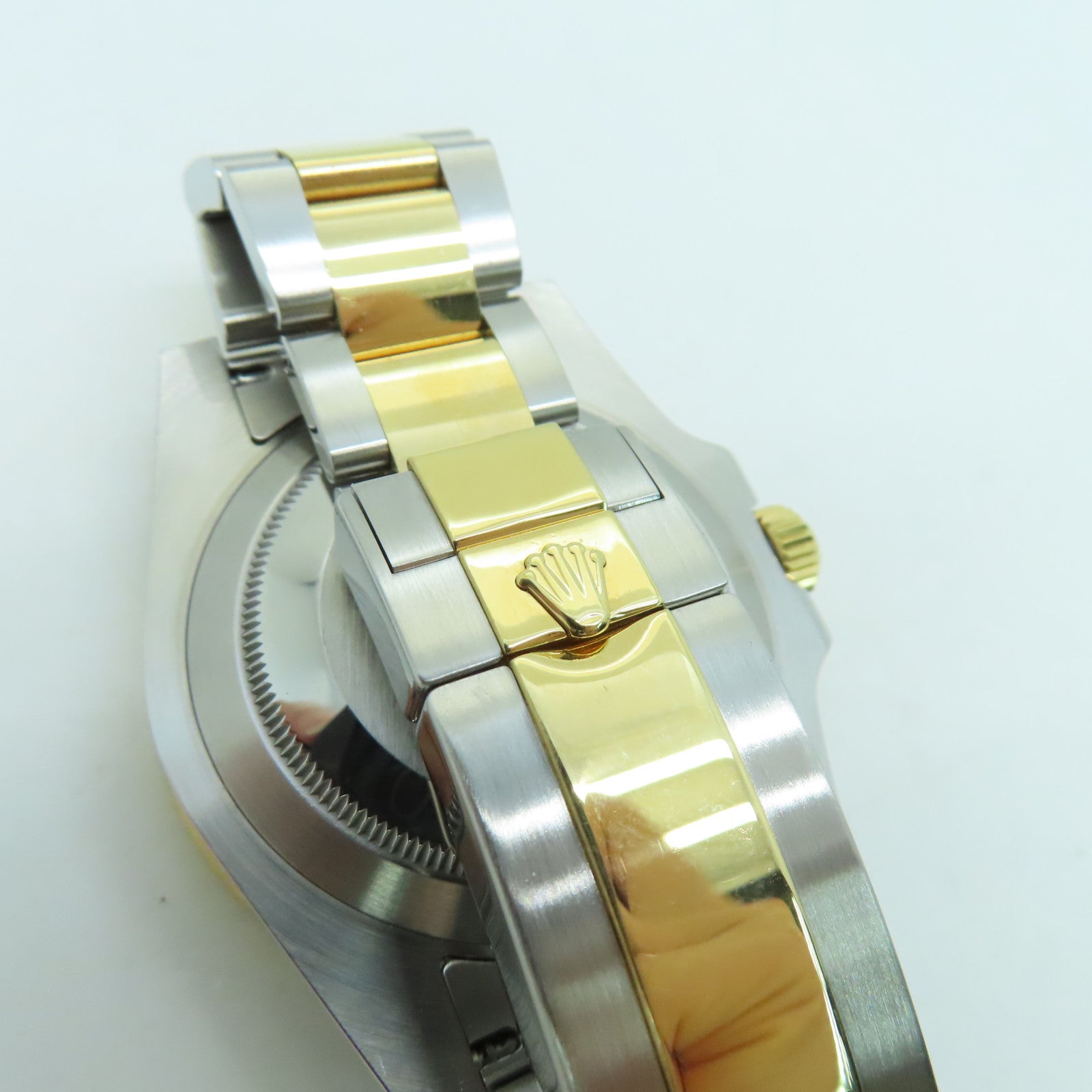 ROLEX Submarinar Date 白金/18K不锈钢手表自动机芯盖色