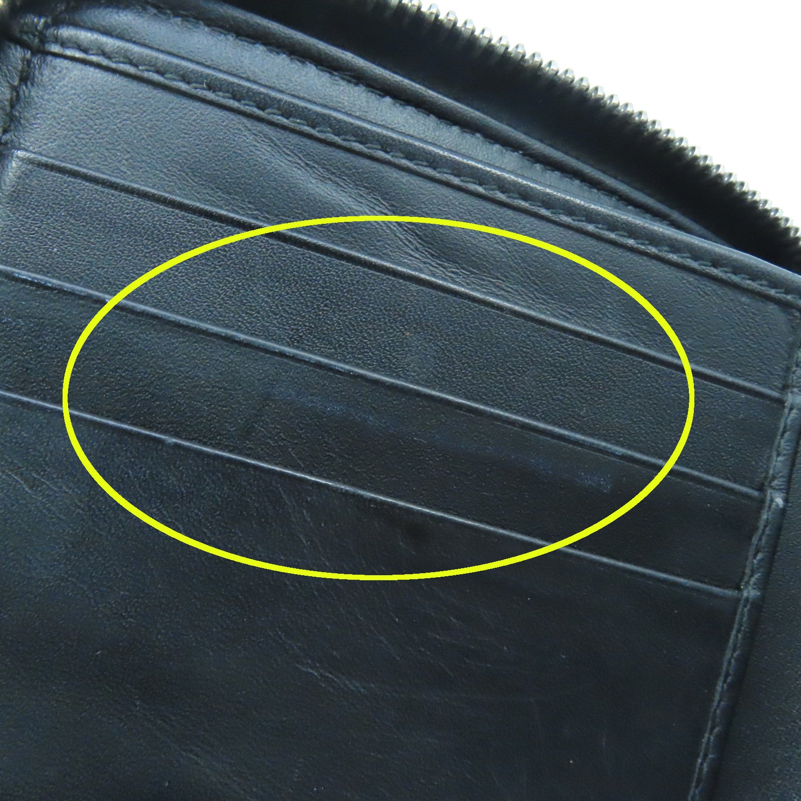 BOTTEGA VENETA 織紋皮革Zipper Wallet金扣錢包黑色