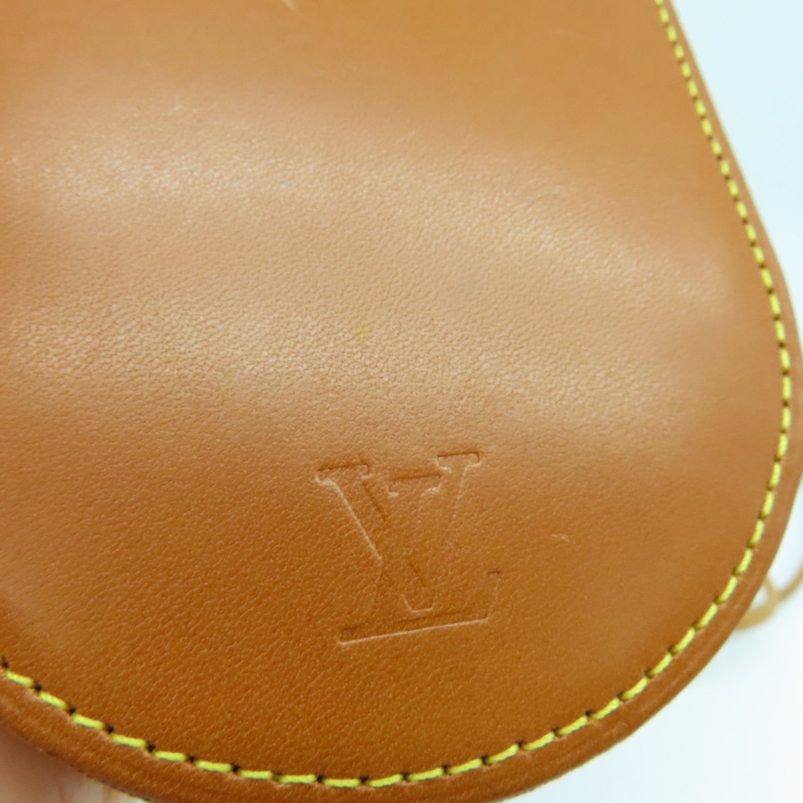 LOUIS VUITTON 牛皮皮革Wallet With Strap銀扣錢包啡色