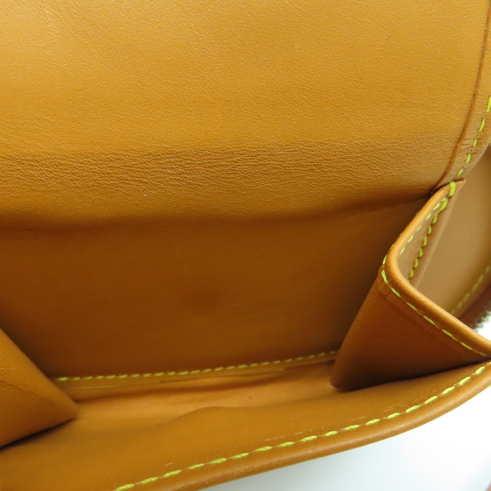 LOUIS VUITTON 牛皮皮革Wallet With Strap銀扣錢包啡色