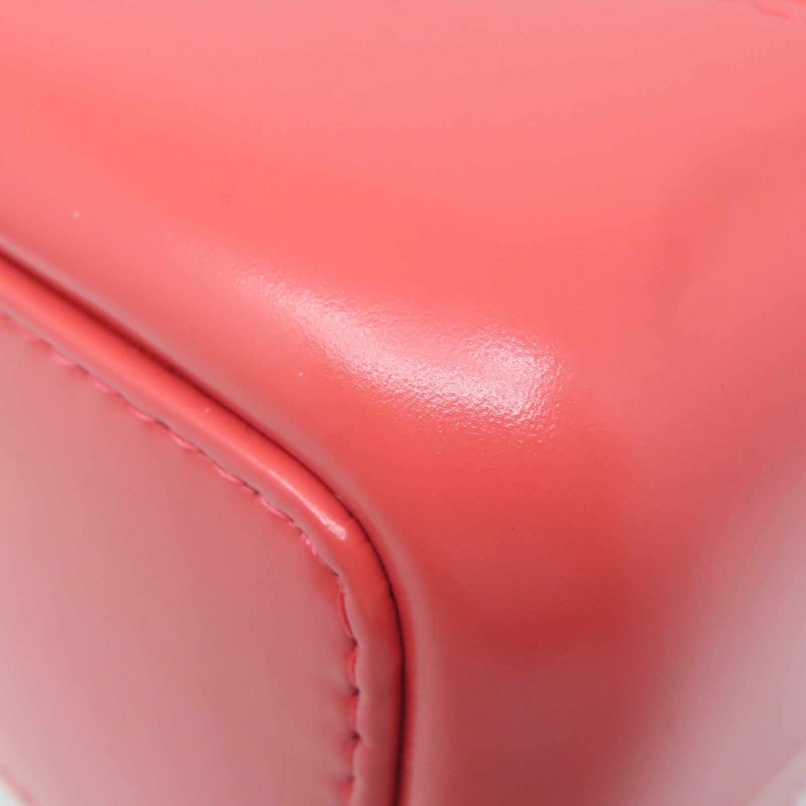 CHANEL 【激減優惠】菱格牛皮皮革Backpack金銀扣鏈帶背包粉紅色