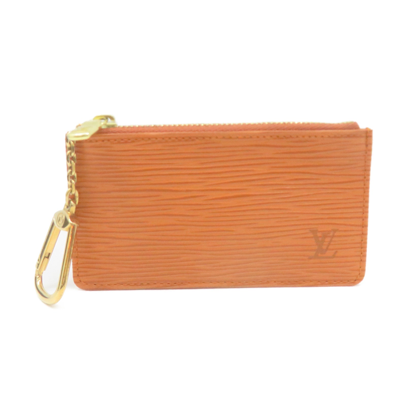 LOUIS VUITTON Epi Pochette Cles Coin Purse零钱包啡色