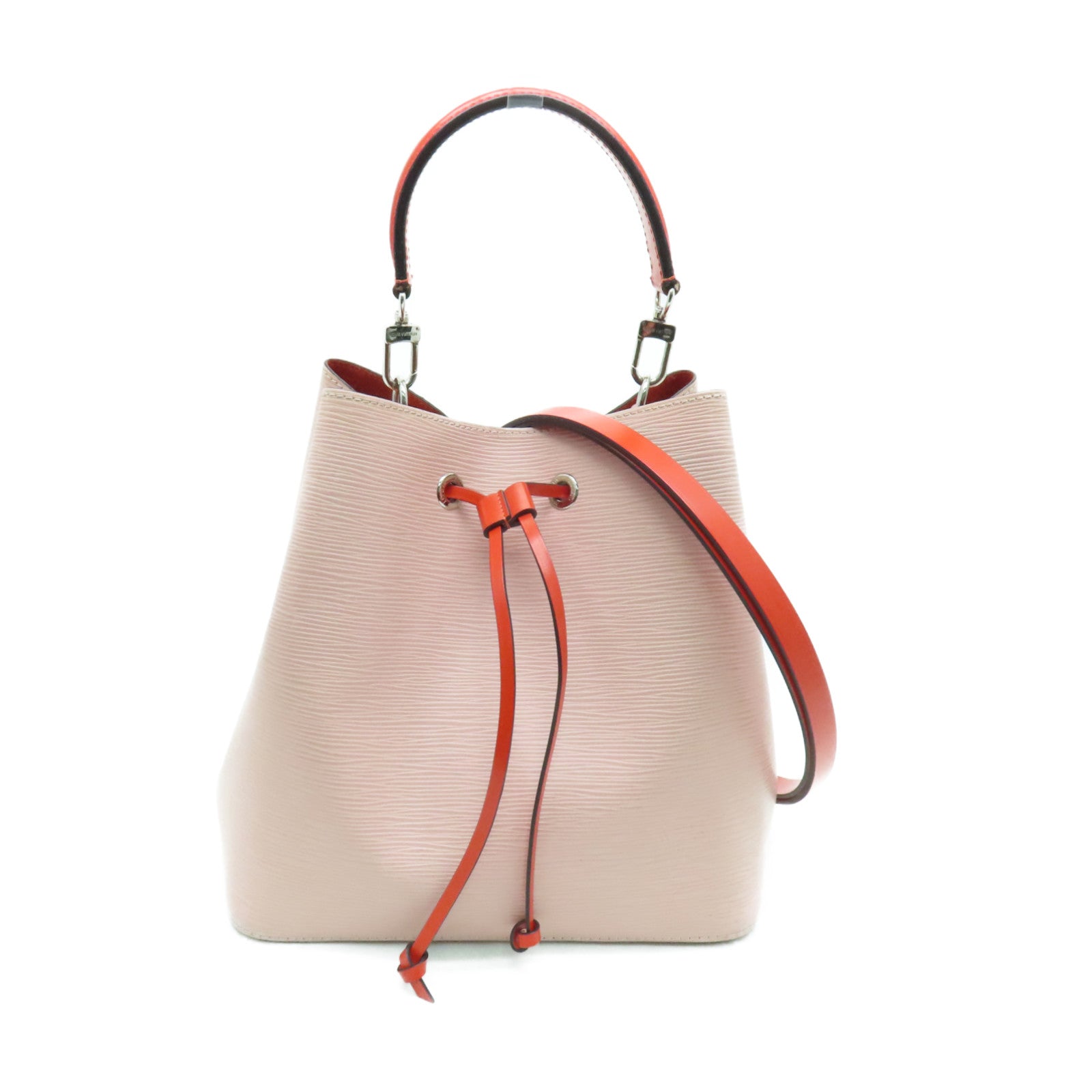LOUIS VUITTON Epi NeoNoe MM金扣肩背袋粉红色