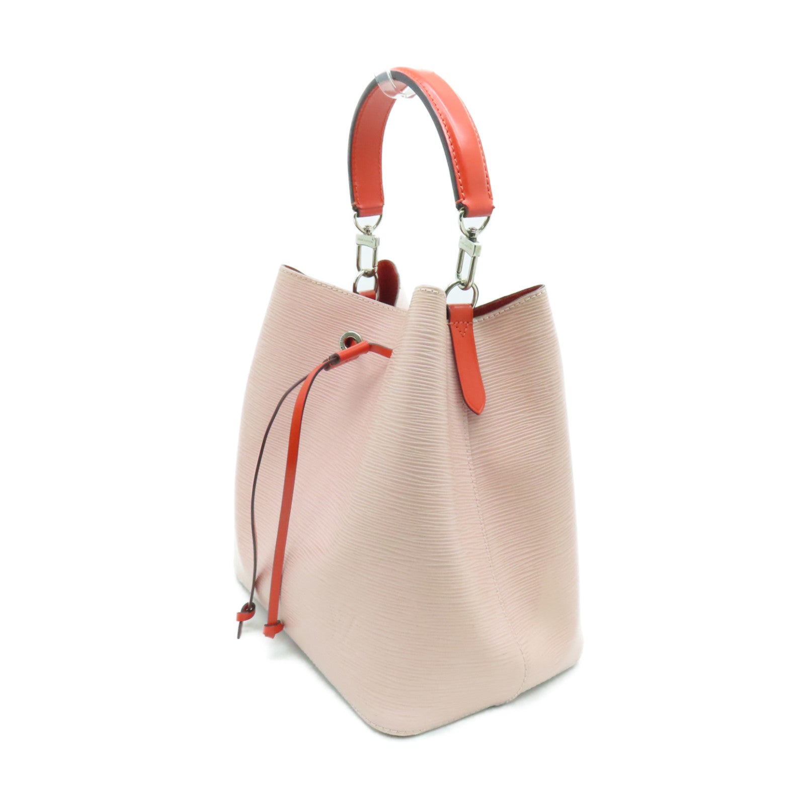 LOUIS VUITTON Epi NeoNoe MM金扣肩背袋粉红色