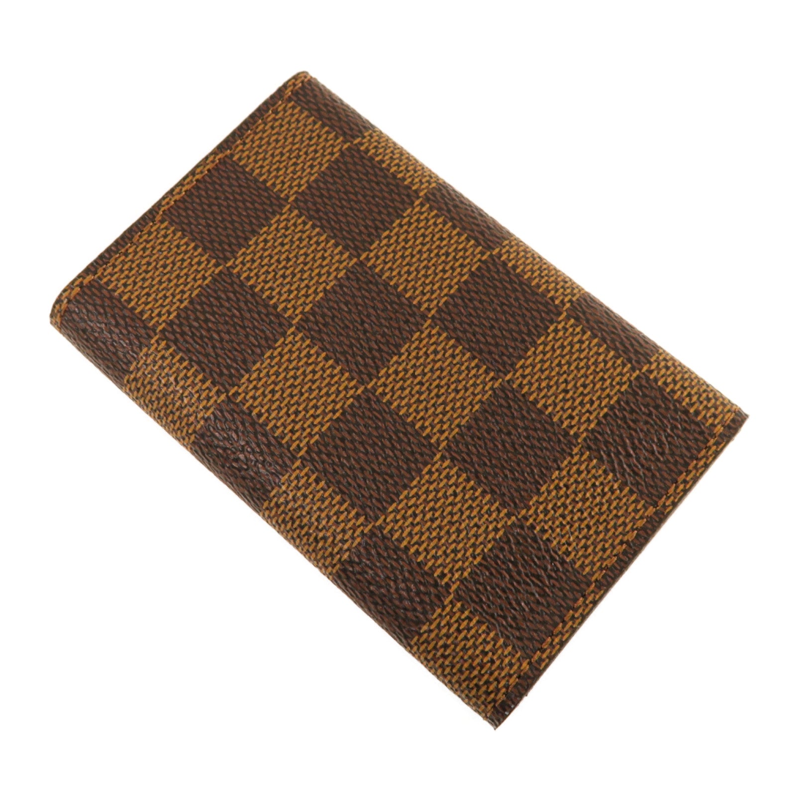 LOUIS VUITTON Damier Ebene 6 Key Holder金扣鎖匙包啡色