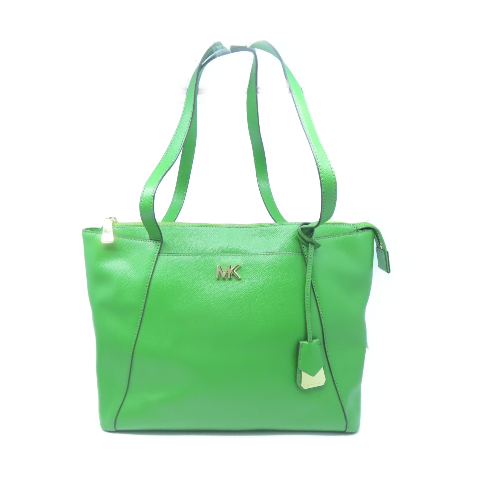 Michael Kors 【激減優惠】牛皮皮革Shoulder Bag金扣肩背袋綠色