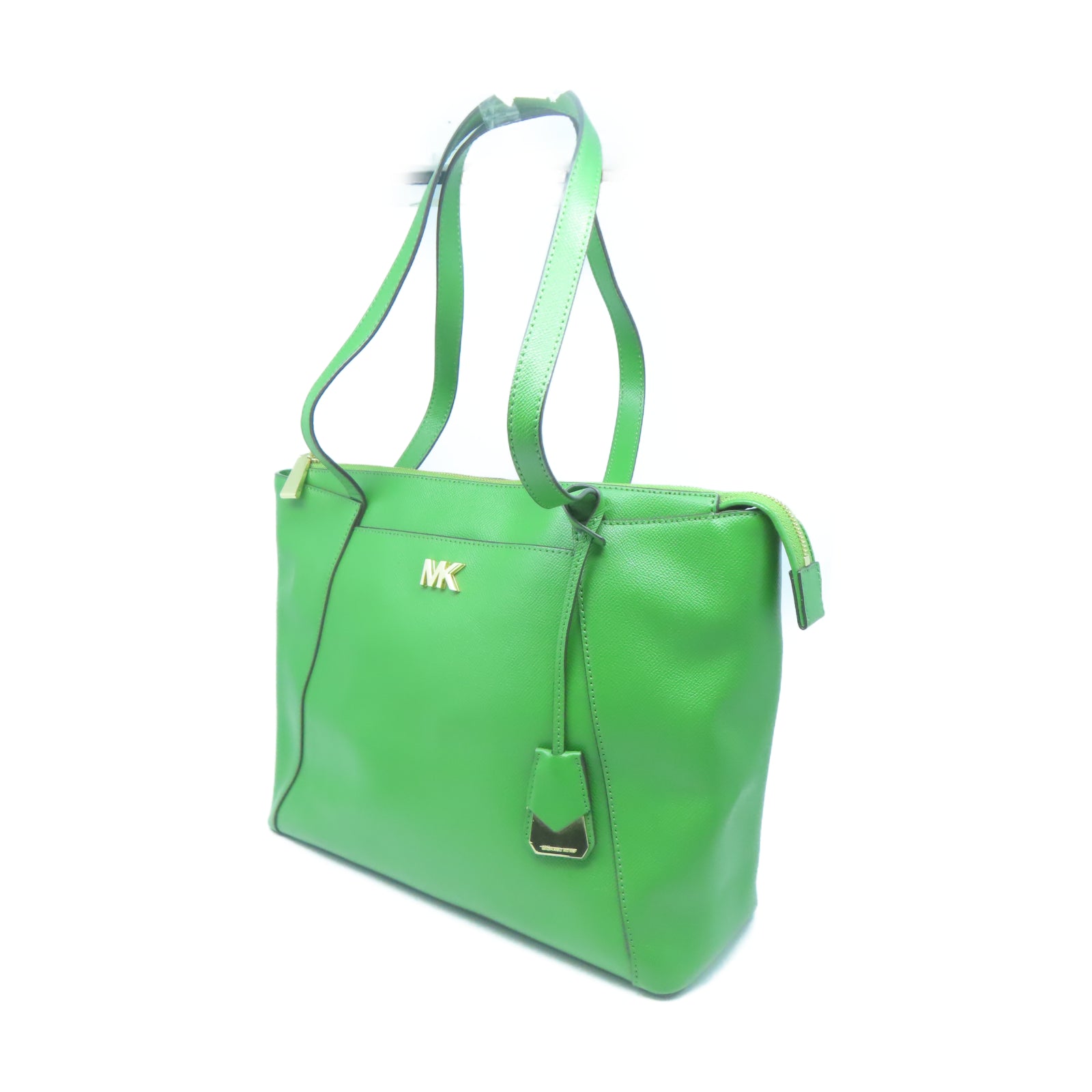 Michael Kors 【激減優惠】牛皮皮革Shoulder Bag金扣肩背袋綠色