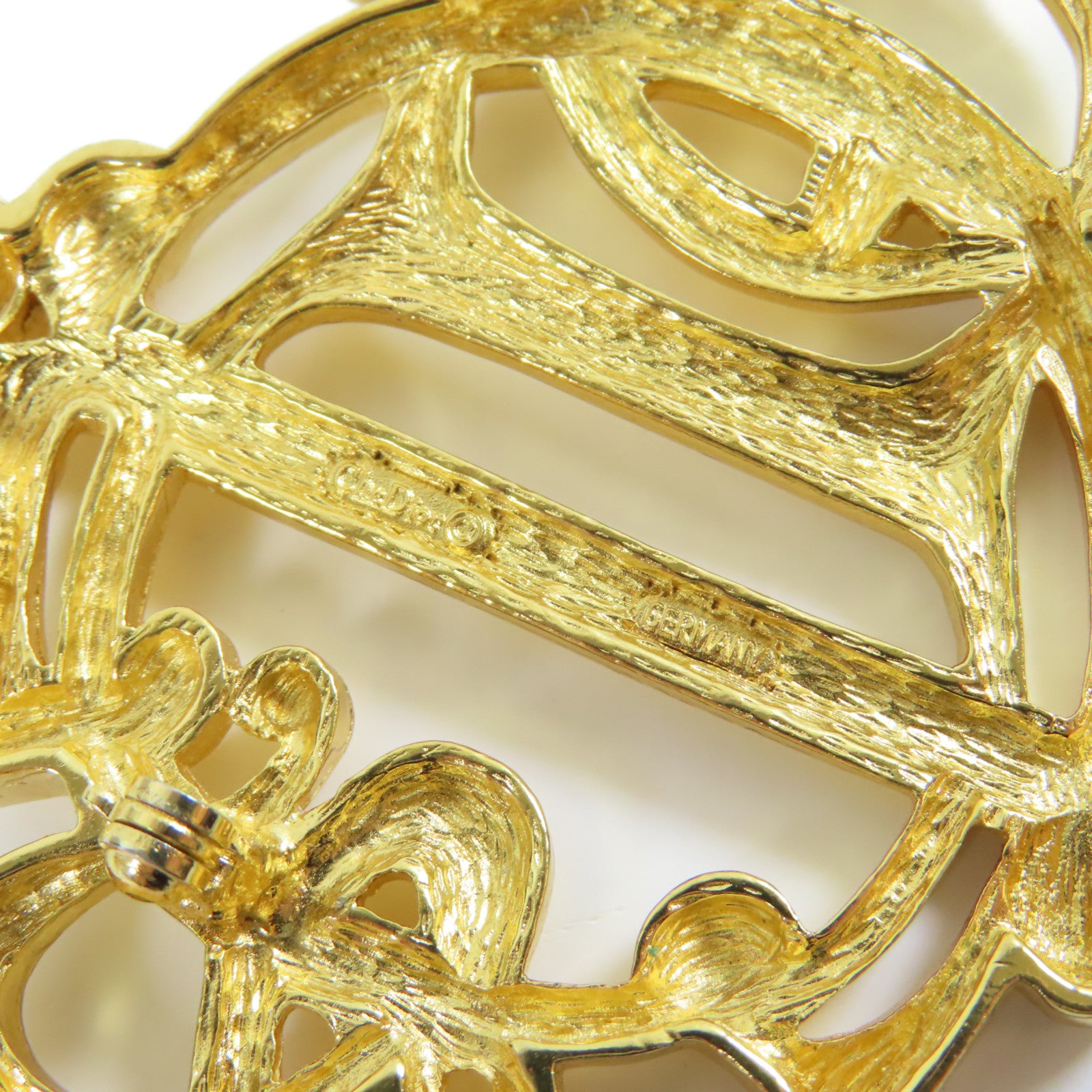 Dior 金屬Brooch胸針金色