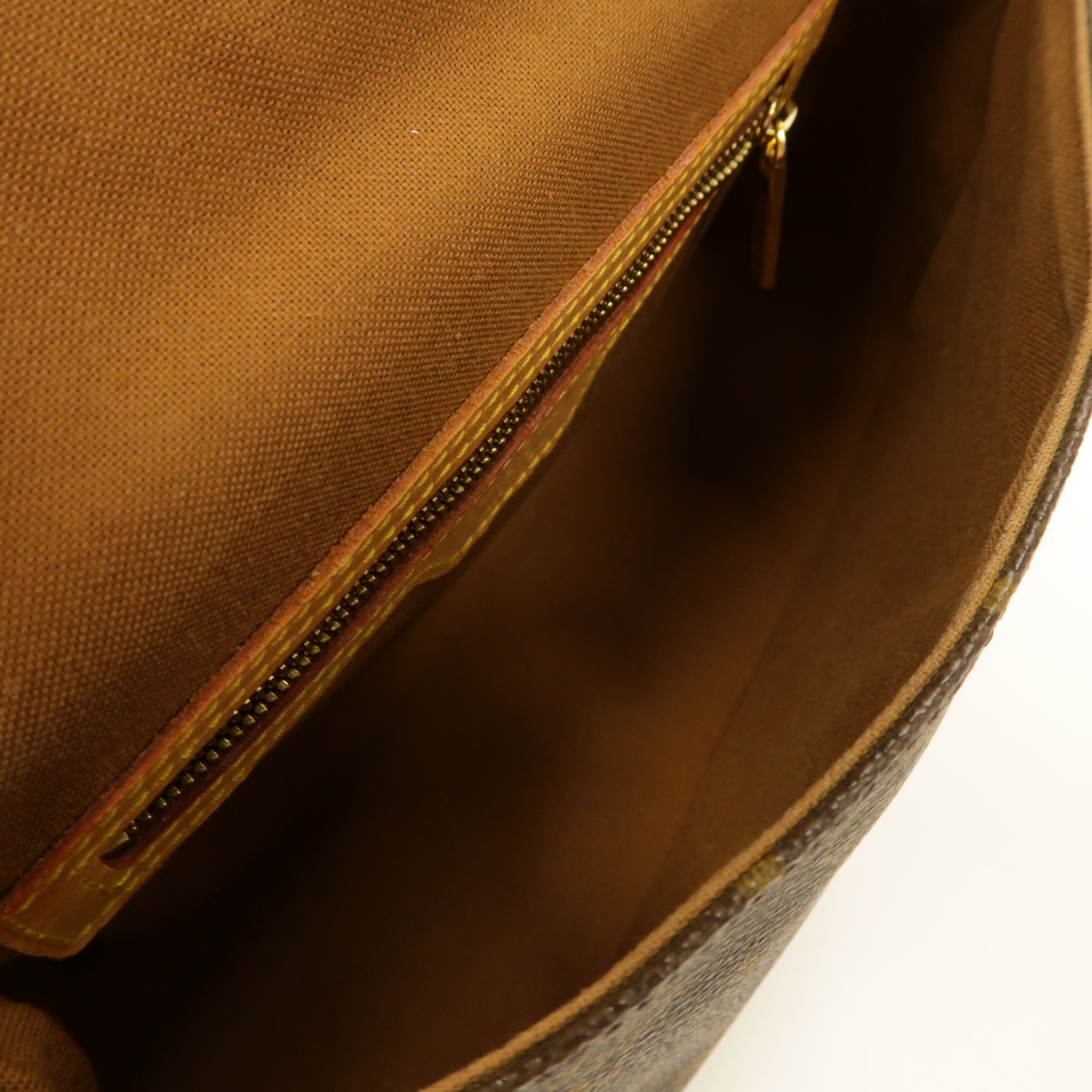 LOUIS VUITTON Monogram Looping金扣肩背袋棕色