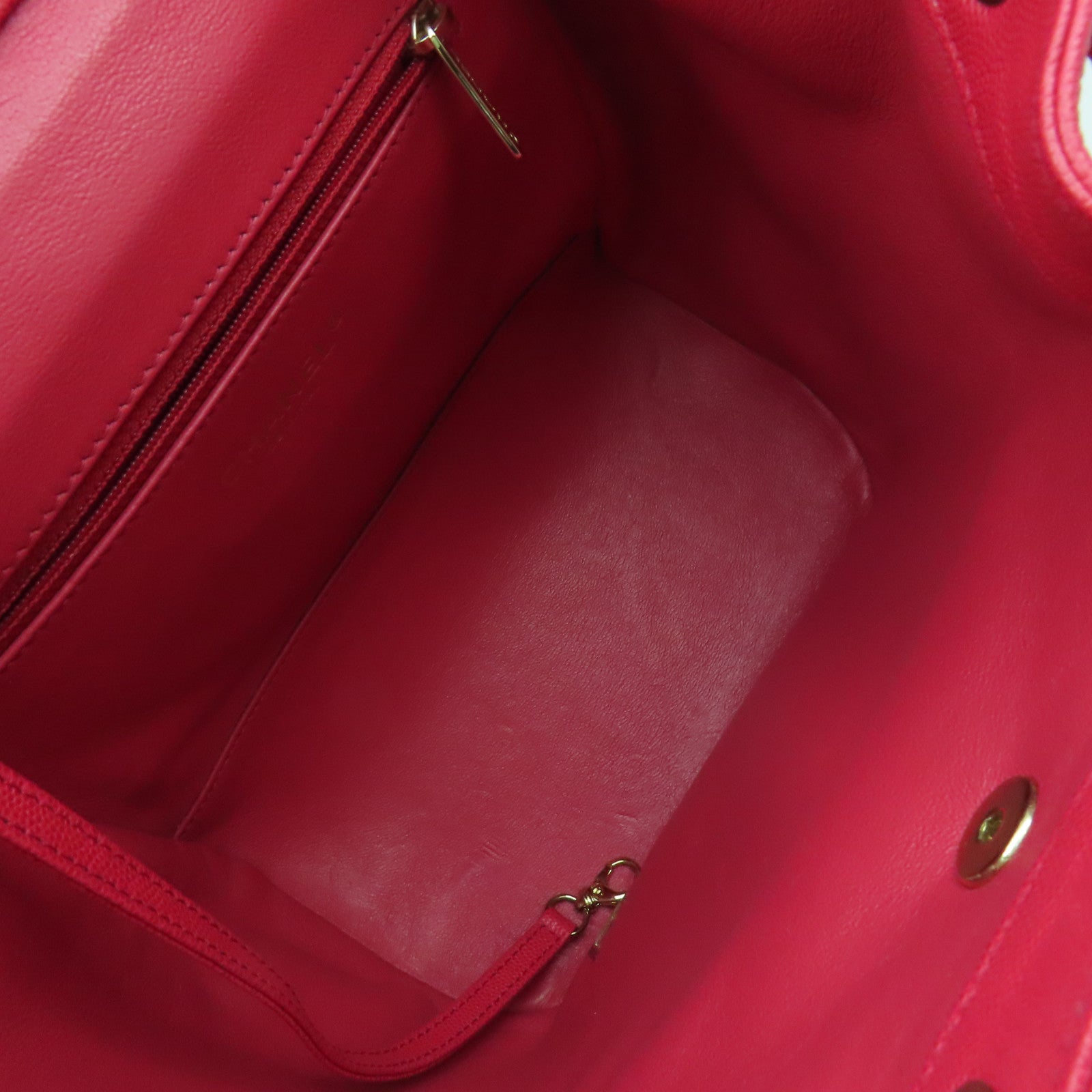 CHANEL 【激減優惠】菱格Caviar皮革BackPack金扣背包玫瑰粉色