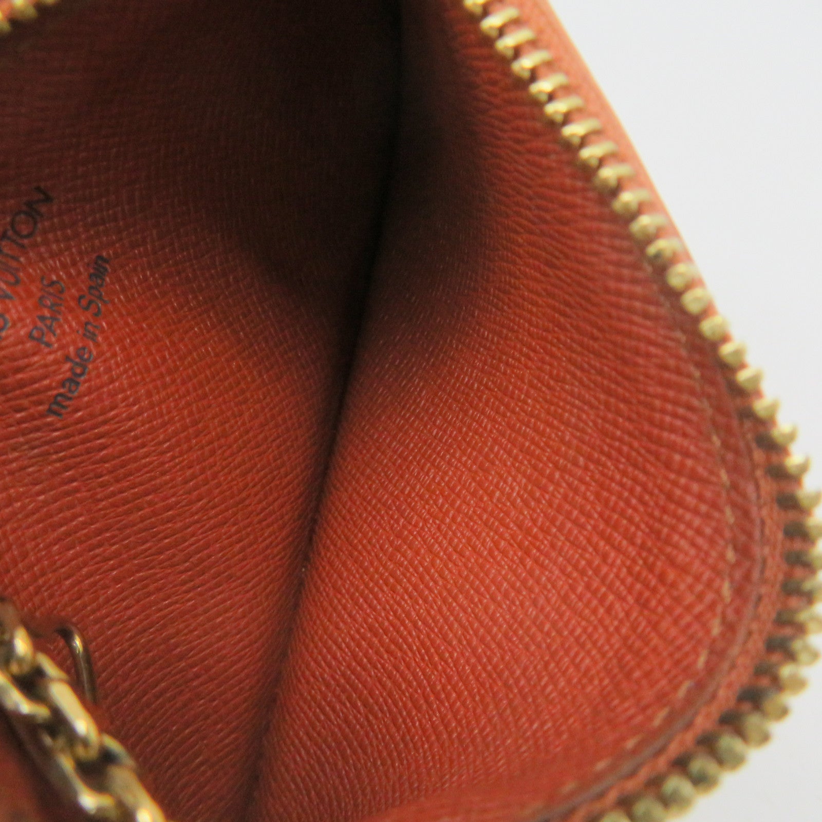 LOUIS VUITTON Epi Pochette Cles Coin Purse零钱包啡色