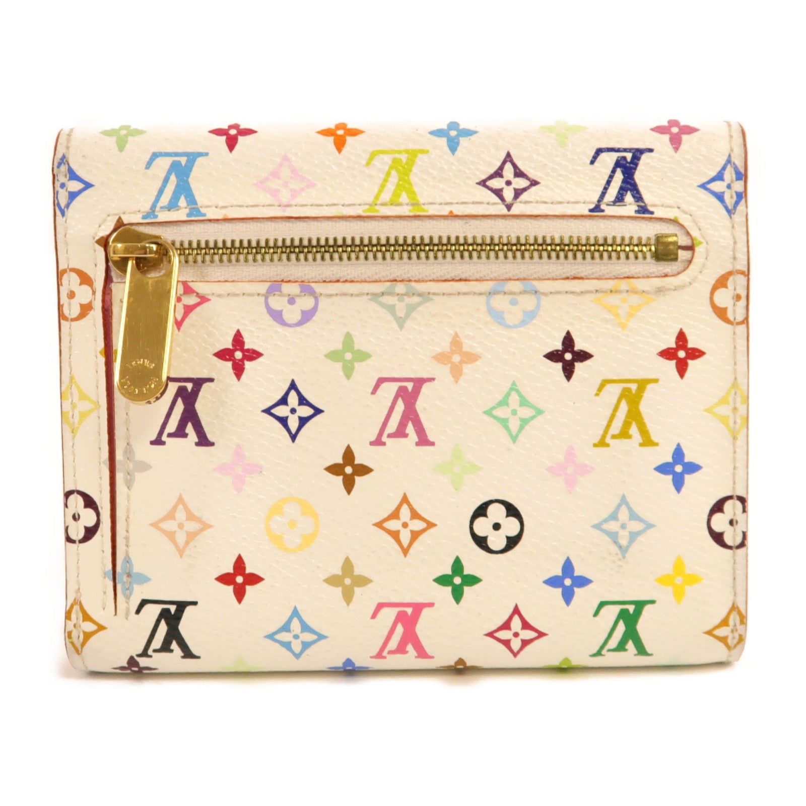 LOUIS VUITTON Monogram Multicolore Wallet金扣錢包彩色