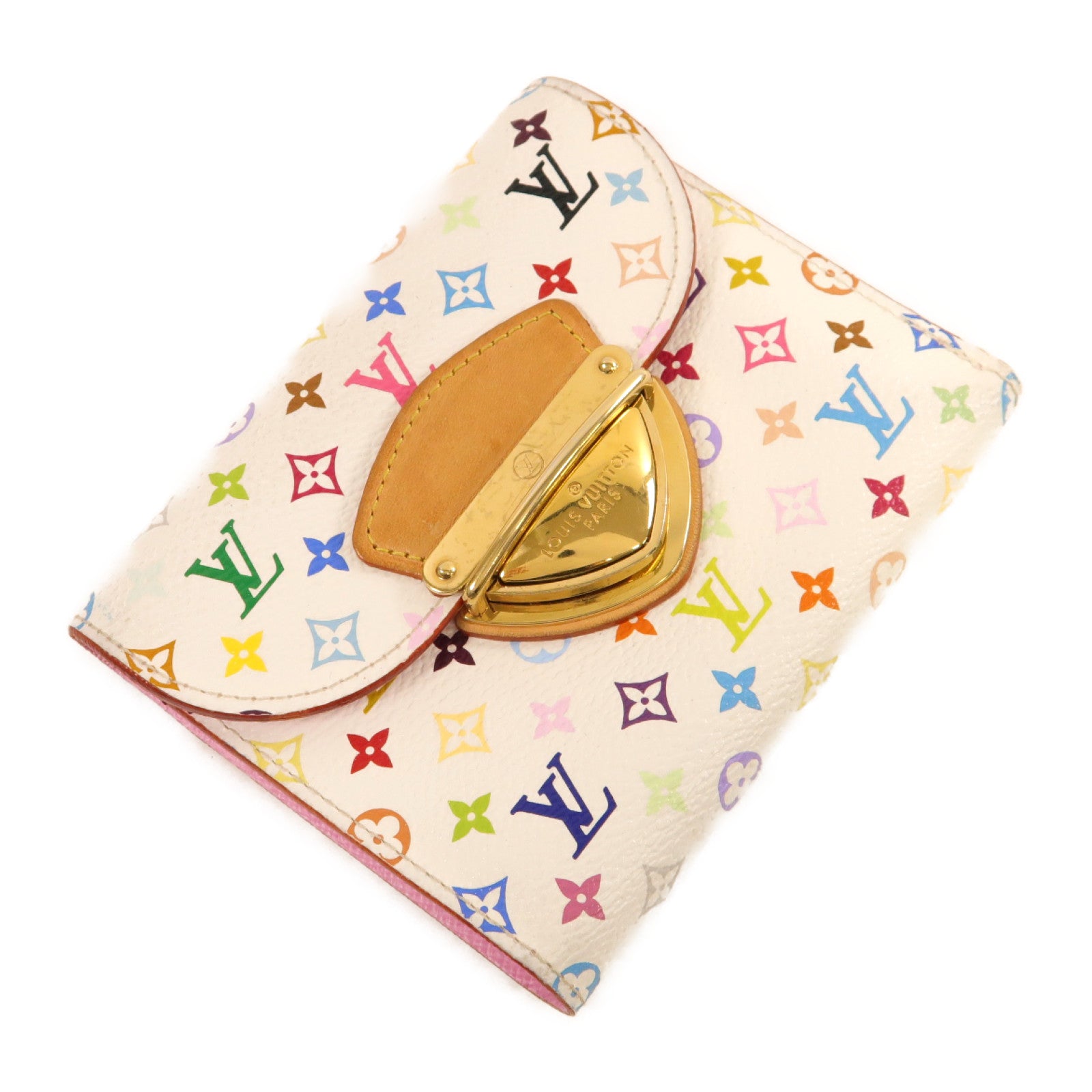 LOUIS VUITTON Monogram Multicolore Wallet金扣錢包彩色