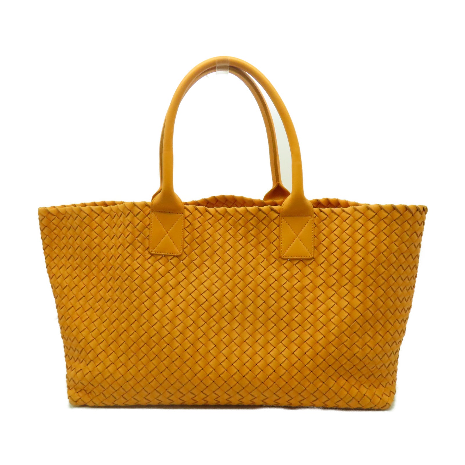 BOTTEGA VENETA 織紋皮革Shoulder Bag肩背袋橙色