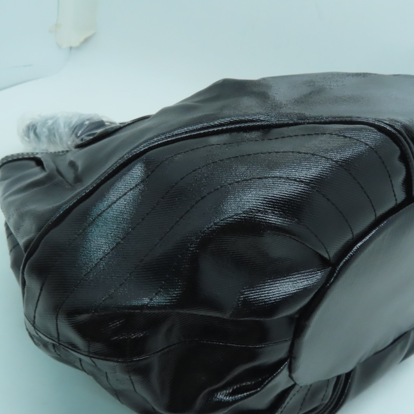 BURBERRY 牛皮皮革Shoulder Bag銀扣肩背袋黑色