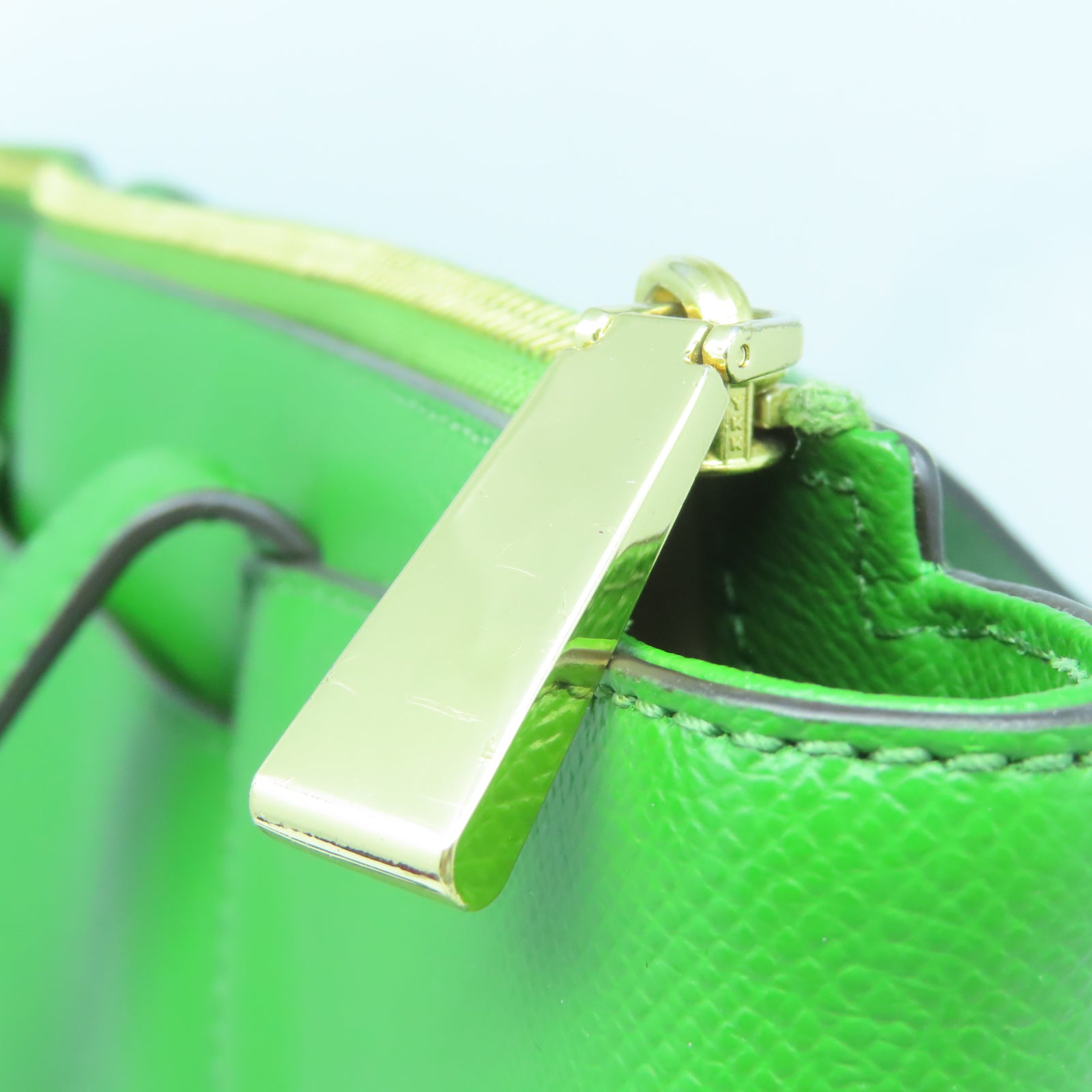 Michael Kors 【激減優惠】牛皮皮革Shoulder Bag金扣肩背袋綠色
