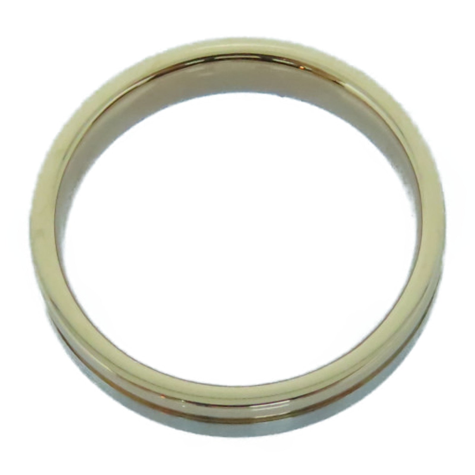 JEWELRY 950PT鉑金/18K玫瑰金Diamond Ring 0.009ct鑽石戒指US#5.75