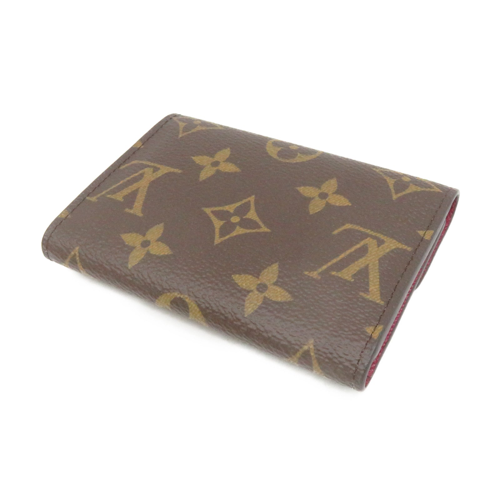 LOUIS VUITTON Monogram Rosalie Card case卡套啡色
