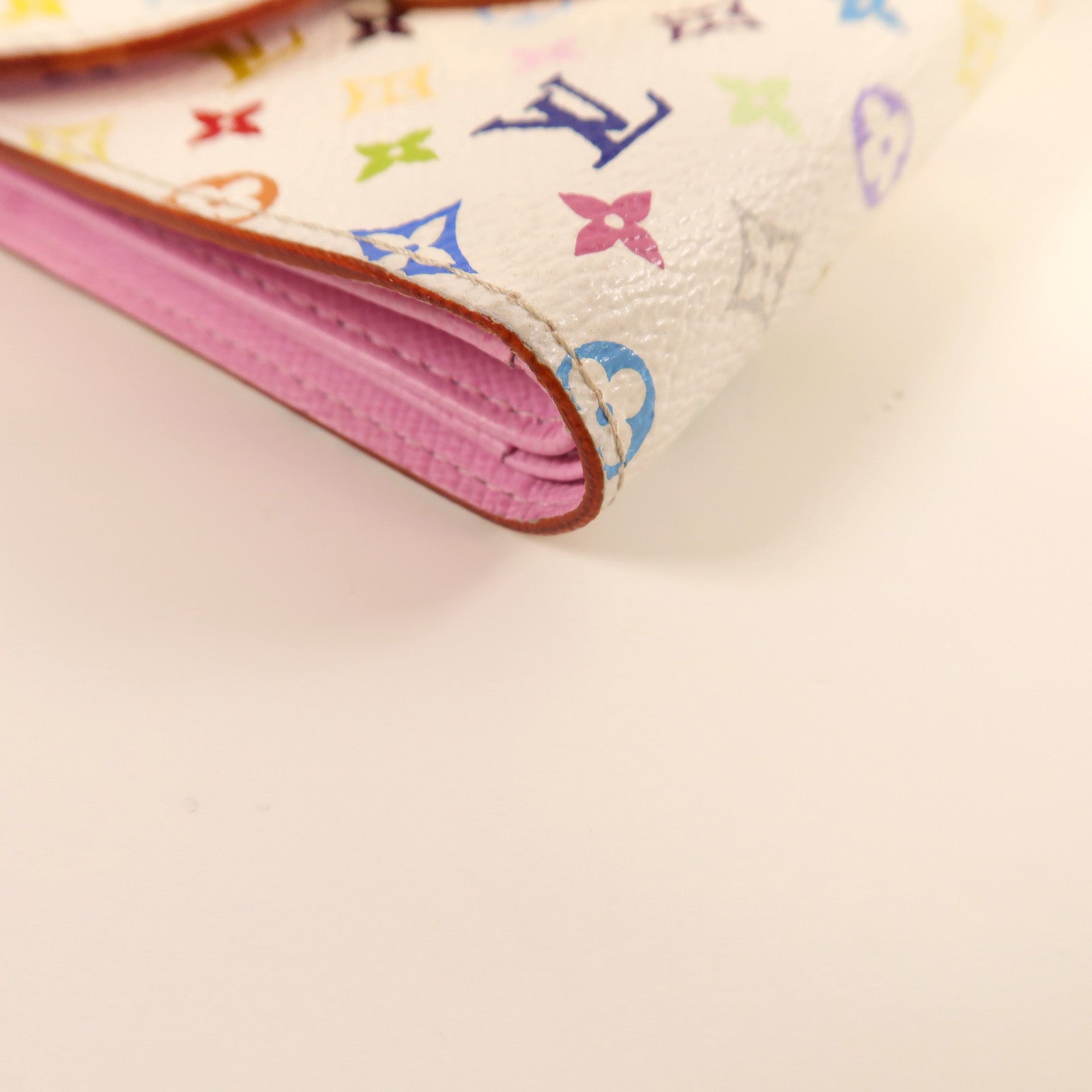 LOUIS VUITTON Monogram Multicolore Wallet金扣錢包彩色