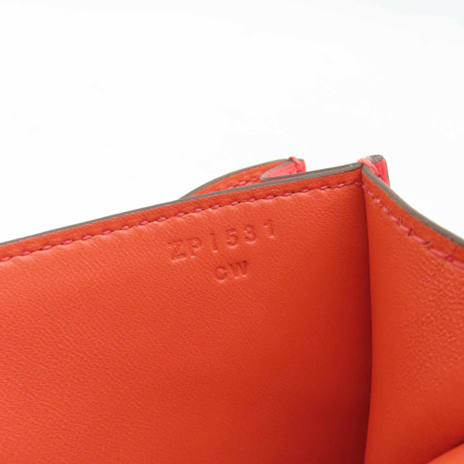 HERMES 【激減優惠】Myzore皮革Mini Constance銀扣肩背袋Rose Mexico墨西哥玫瑰粉